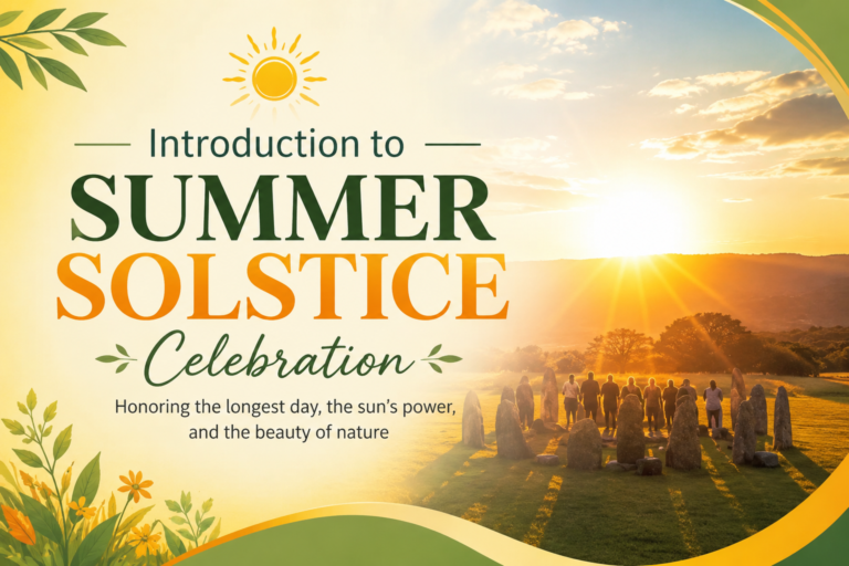 Introduction to Summer Solstice Celebration