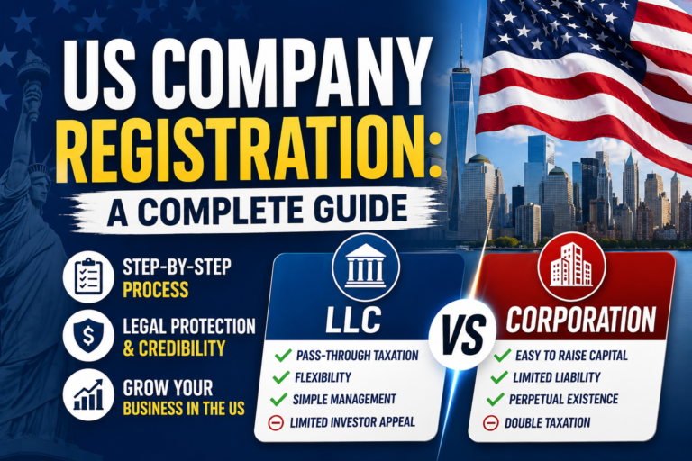 US Company Registration: A Complete Guide with LLC vs Corporation Pros and Cons
