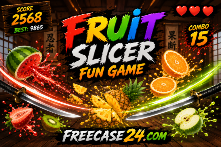 Fruit Slicer Fun Game Online Free | Play on Freecase24