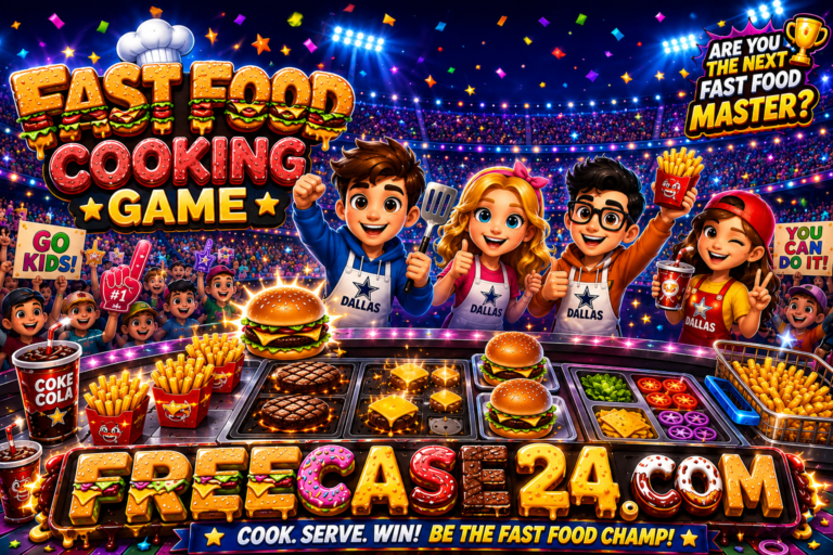 Title: Fast Food Cooking Game Online – Become a Master Chef on Freecase24