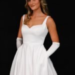 How to Choose a White Satin Wedding Dress That Feels Right
