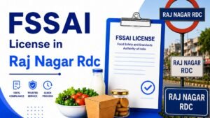 FSSAI License in Raj Nagar RDC