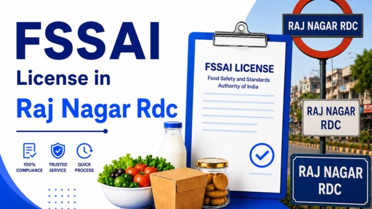 FSSAI License in Raj Nagar RDC