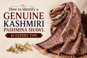 How to Identify a Genuine Kashmiri Pashmina Shawl: 10 Expert Tips