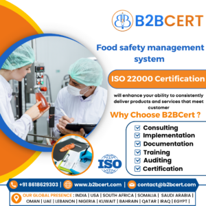 ISO 22000 Certification Services in Malaysia for Food Safety Management Systems