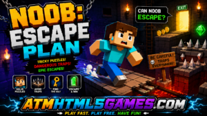 Noob: Escape Plan | Play Free Puzzle Adventure on ETM HTML 5 GAMES