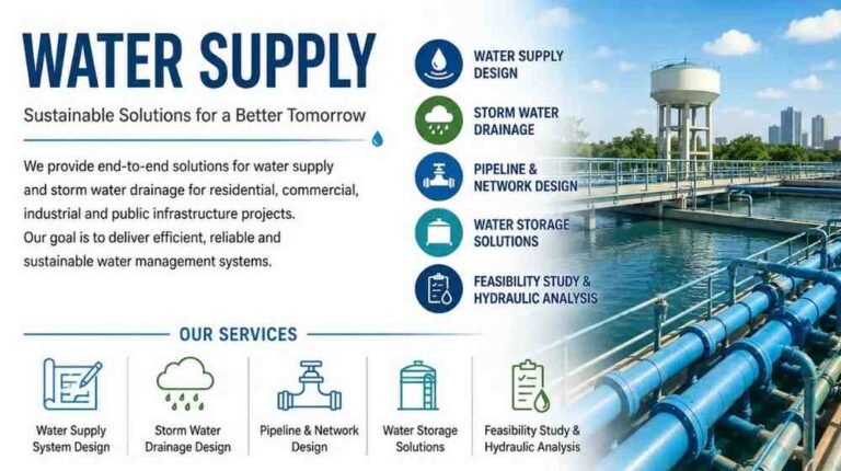 Water Supply Consultants for Infrastructure Projects