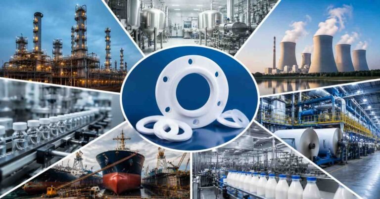 Top 7 Industries That Depend on PTFE Gasket for Leak Prevention