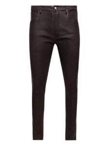 Rick Owens Leather Pants Are Bold and Beautiful