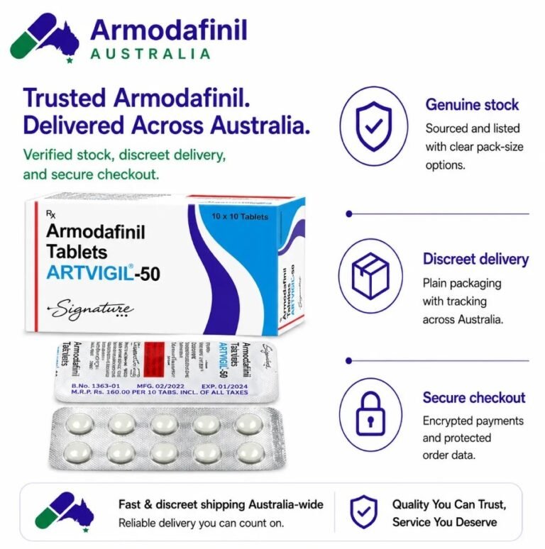 Armodafinil 50mg Australia: A Smart Choice for Enhanced Wakefulness and Daily Productivity