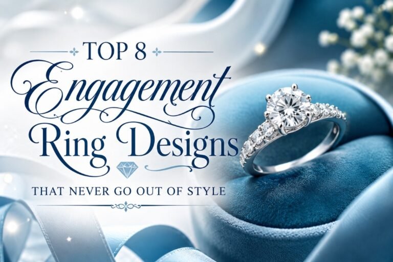 Top 8 Engagement Ring Designs That Never Go Out of Style