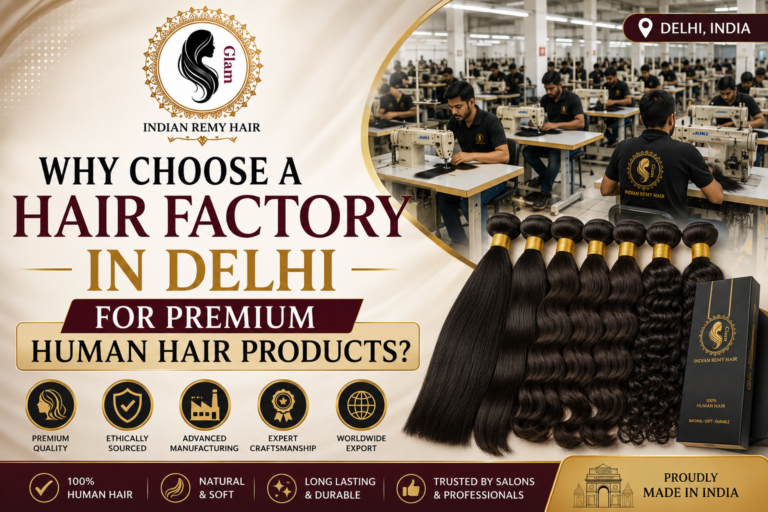 Why Choose a Hair Factory in Delhi for Premium Human Hair Products?