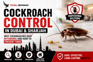 Why Cockroaches Keep Coming Back in Dubai and Sharjah | Causes, Prevention & Solutions