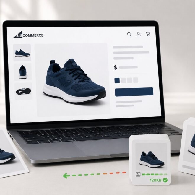 Why Large Product Images Quietly Reduce BigCommerce Store Performance