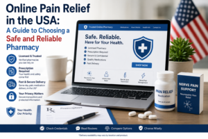 Online Pain Relief in the USA: A Guide to Choosing a Safe and Reliable Pharmacy