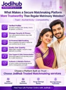 What Makes a Secure Matchmaking Platform More Trustworthy Than Regular Matrimony Websites