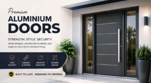Aluminium Doors: The Smart Choice for Modern Homes & Commercial Spaces
