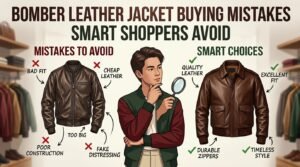 Bomber Leather Jacket Buying Mistakes Smart Shoppers Avoid