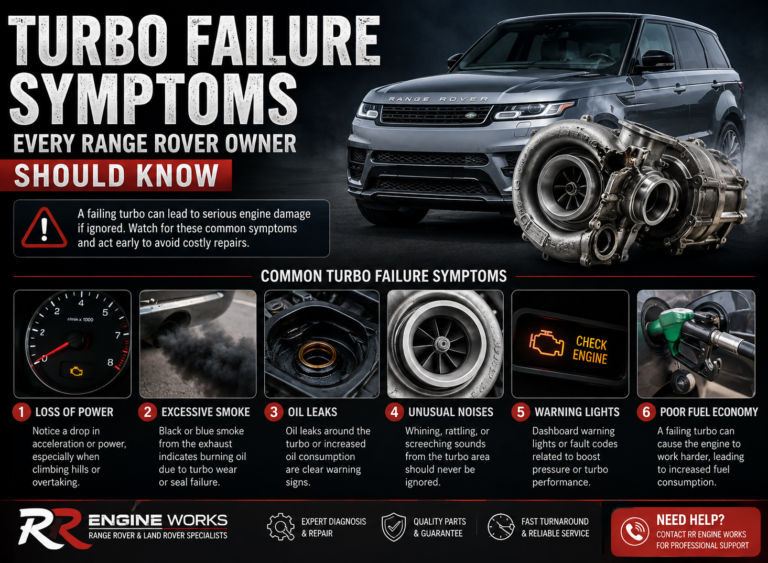 Turbo Failure Symptoms Every Range Rover Owner Should Know