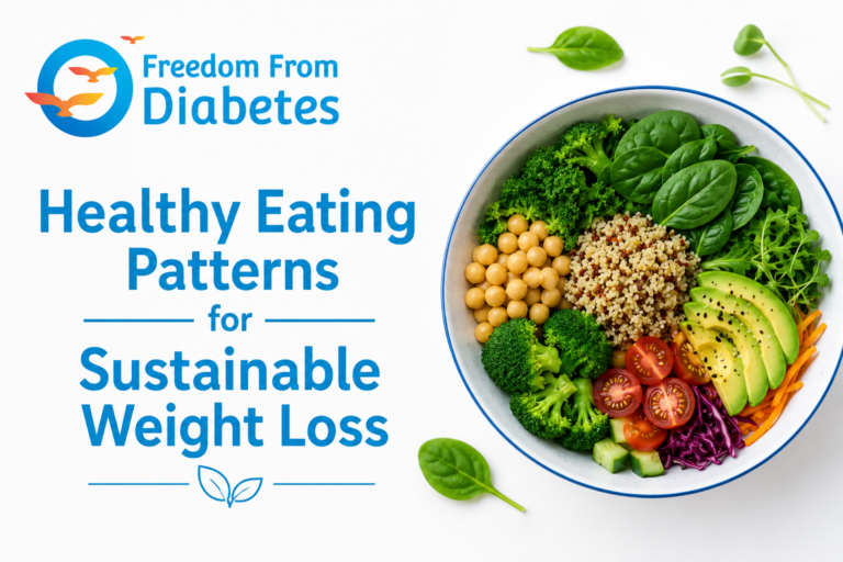 What is the Healthy Eating Patterns for Sustainable Weight Loss?