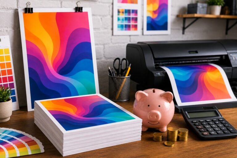 Cheap Poster Printing: How to Save Money Without Losing Quality