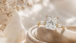 Princess Cut Diamond Engagement Rings for Buyers Exploring Lab Grown Options