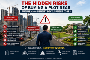 Hidden Risks of Buying Plots Near High-Density Zones