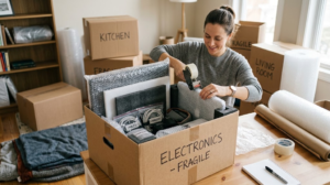 How to Safely Pack Electronics When Moving