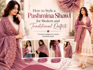 How to Style a Pashmina Shawl for Modern and Traditional Outfits