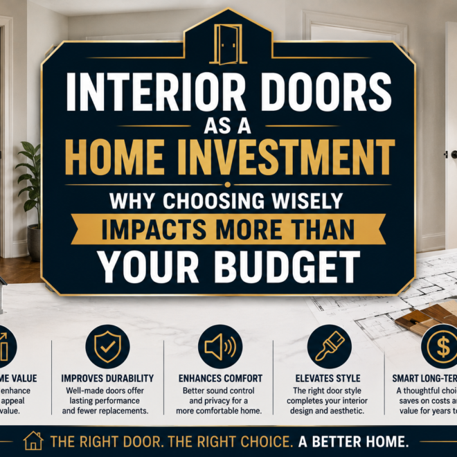 Interior Doors as Home Investment: Why Choosing Wisely Impacts More Than Your Budget