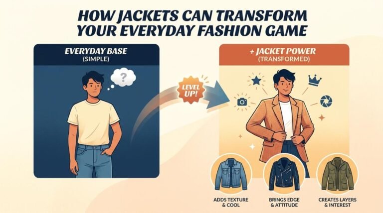 How Jackets Can Transform Your Everyday Fashion Game