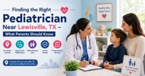 Finding the Right Pediatrician Near Lewisville, TX – What Parents Should Know