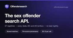 Offender Search API: A Smarter Way to Access Nationwide Registry Data