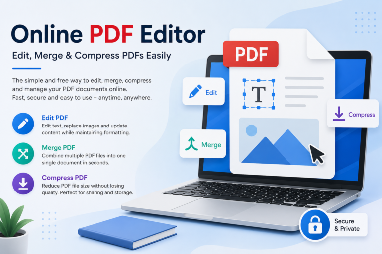 Online PDF Edits: Edit, Merge, Compress Free
