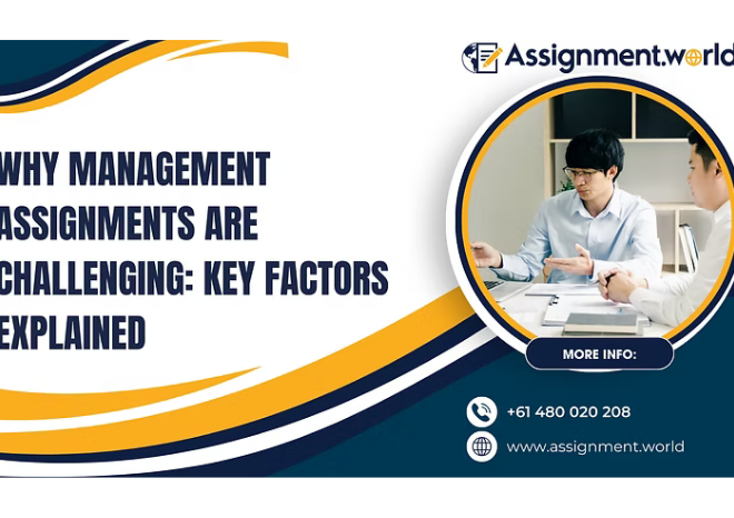 Why Management Assignments Are Challenging: Key Factors Explained