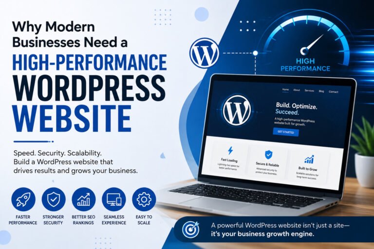 Why Modern Businesses Need a High-Performance WordPress Website