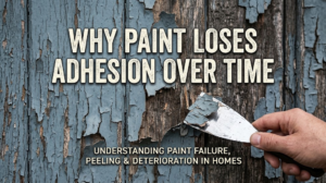 Why Paint Loses Adhesion Over Time