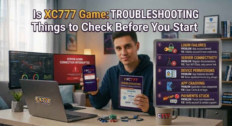 XC777 Game Not Working? Troubleshooting Common Problems