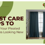 How to wash pleated curtains