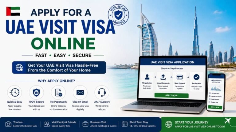 How to Apply for a UAE Visit Visa Online: Step-by-Step Process for First-Time Travelers