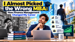I Almost Picked the Wrong MBA: How Finance Management Changed My Career