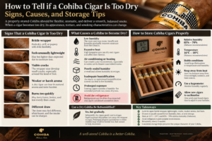 Cohiba Cigar Humidity Guide: Understanding Dryness, Aging, and Proper Storage