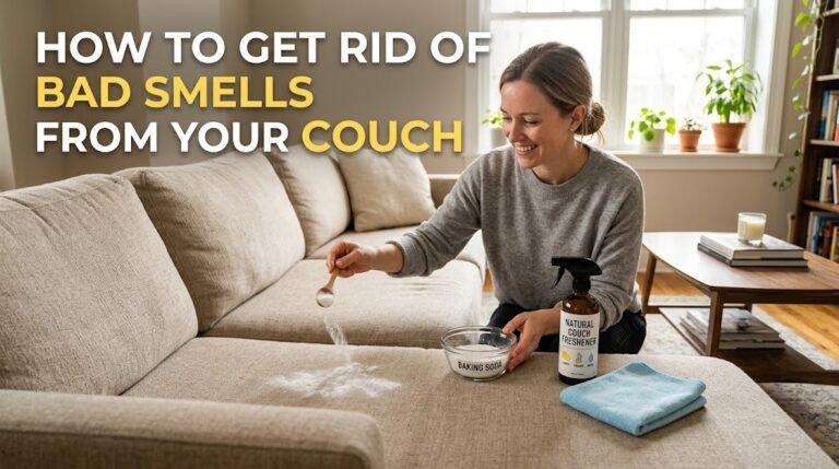 How to Get Rid of Bad Smells From Your Couch