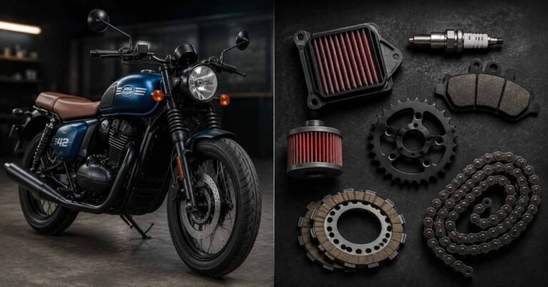 Top 5 Jawa 42 Parts That Affect Motorcycle Performance Most