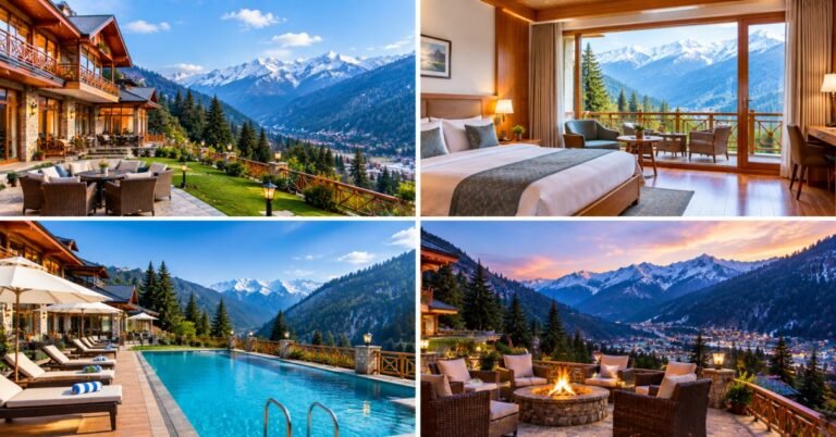 Room with a Himalayan View: Manali’s Best Resorts for Nature Lovers
