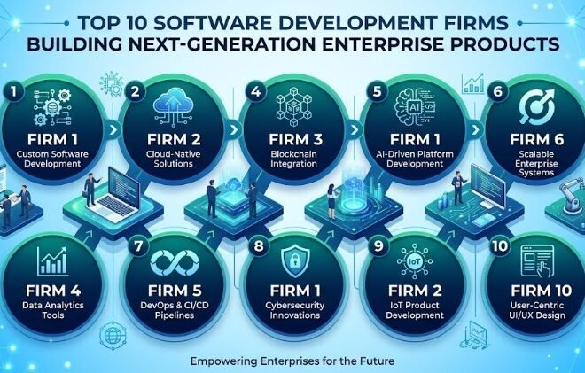 Top 10 Software Development Firms Building Next-Generation Enterprise Products