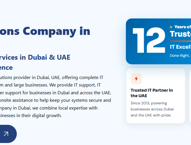 Managed IT Services UAE