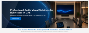 Audio Visual Companies in Dubai